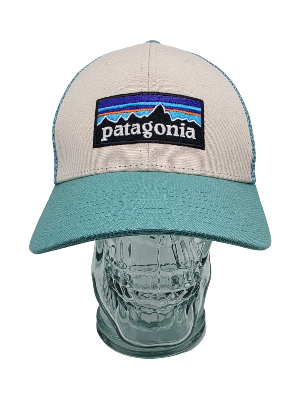Patagonia P-6 Logo LoPro Trucker Hat OSPumice Teal